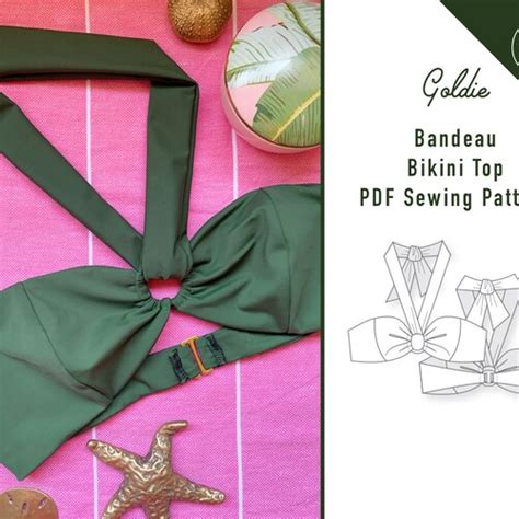 Reversible String Bikini Swimwear Sewing Pattern Women Etsy