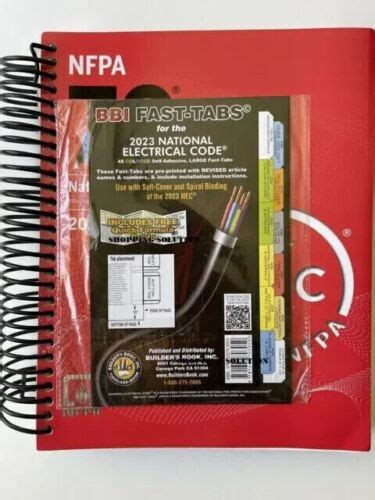 Nfpa National Electrical Code Nec Edition Spiral Bbi Fast