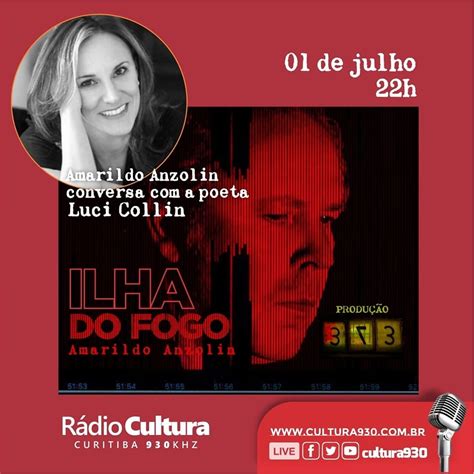 A Acad Mica Luci Collin Em Ondas Radiof Nicas Academia Paranaense De