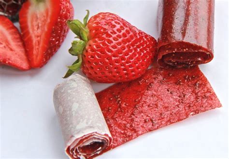 Homemade Strawberry Fruit Roll-Ups Recipe