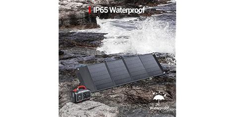 ROCKPALS 100w Foldable Solar Panel