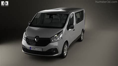 View Of Renault Trafic Passenger Van D Model Dmodels Store