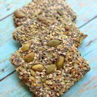 Easy No Roll Seeded Quinoa Crackers Vegan Gf Oil Free Powerhungry