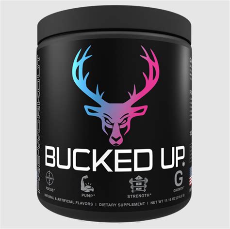 Bucked Up Pre Workout Select Flavor Core Sports Nutrition