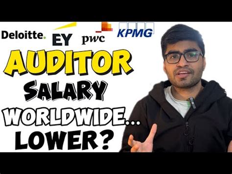 Big 4 Auditor Salary Deloitte PWC EY KPMG BDO GT WHY AUDITOR EARNS