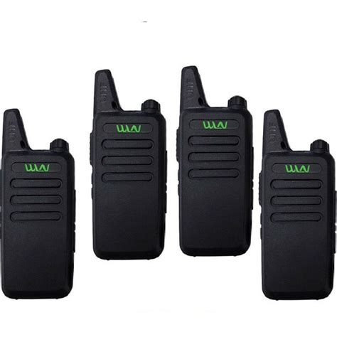 WLN KD C1 walkie talkie UHF 400 470 MHz 4 pièces puissance 5W 16