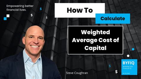 How To Calculate The Weighted Average Cost Of Capital YouTube