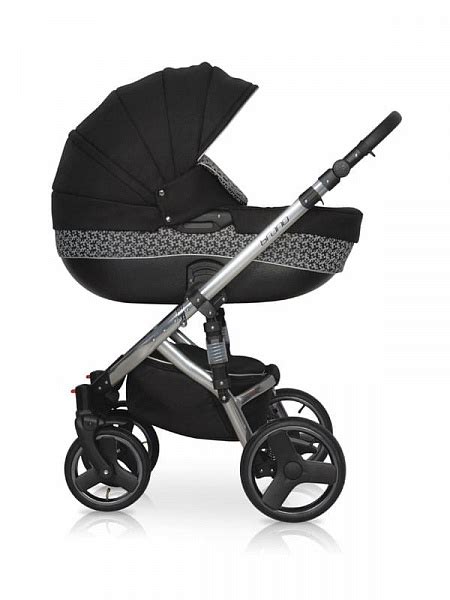Детская коляска Riko Bruno (Brano) Silver 3 в 1 в магазине Коляски ...
