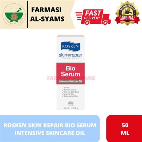 Rosken Skin Repair Bio Serum Intensive Skincare Oil 50ml Lazada