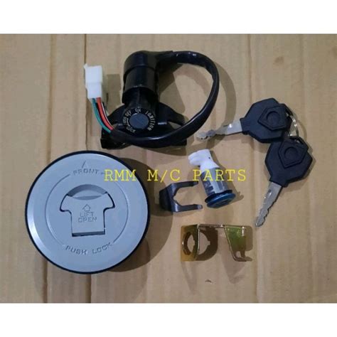 Ignition Switch Assy Key Set Rusi Ssx Ssx Gamma