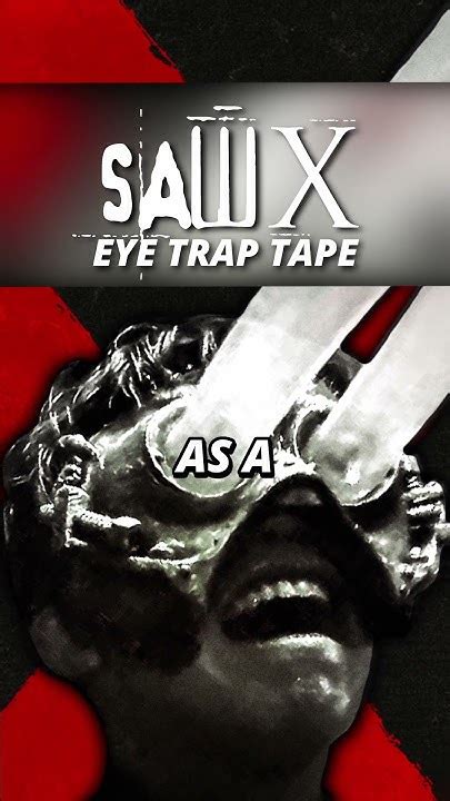 Eye Vacuum Trap With Subtitles Saw X 2023 Shorts Sawx Jigsaw Youtube