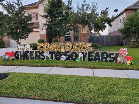 Birthday Yard Signs | Custom Yard Sign | Lawn Sign Rental | Converse, TX