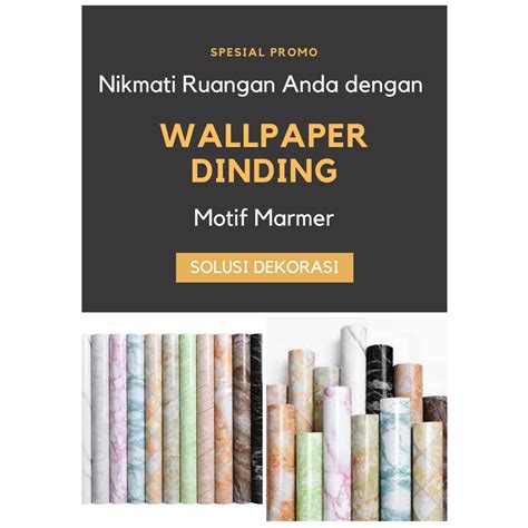 Jual Wallpaper Dinding Marmer Marble Wallpaper Dapur Walpaper