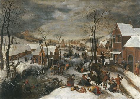 The Massacre Of The Innocents Painting Lucas Van Valckenborch Oil