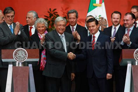 Inician Epn Y L Pez Obrador Proceso Formal De Transici N