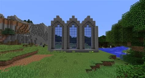 Minecraft Gothic Arch Practice By Minecraftarchitect90 On Deviantart