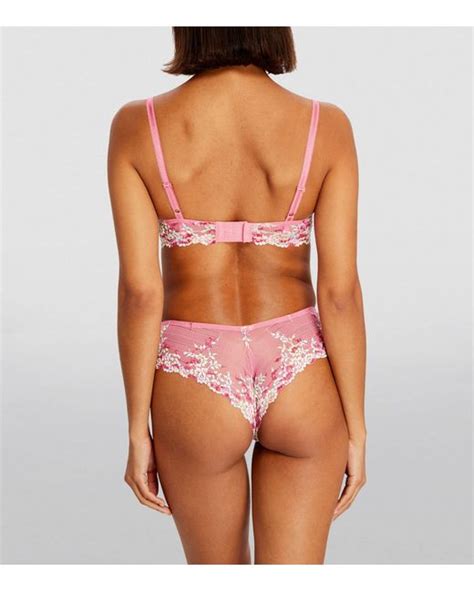 Wacoal Embrace Lace Underwired Bra In Pink Lyst