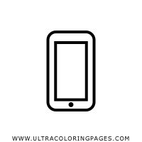 Dibujo De Smartphone Para Colorear Ultra Coloring Pages