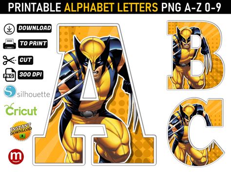 Bluey Alphabet Letters Png MR ALPHABETS