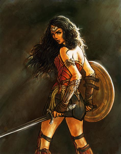 Wonder Woman Art Of Wonder By Christytortland On Deviantart