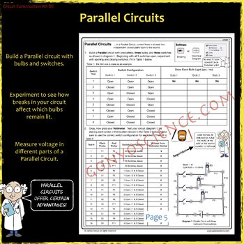 PhET Circuit Construction Kit DC Activity Guide By James Gonyo TPT