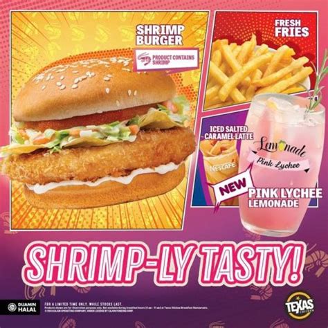 Texas Chicken Shrimp Burger Promo 8 Oct 2024 Envictus