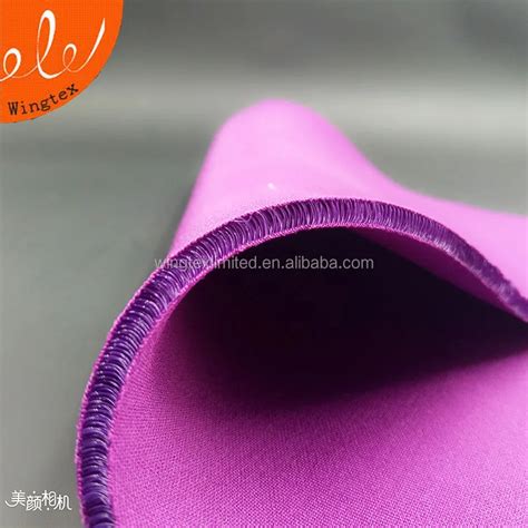 Gsm Mm Polyester Spandex Air Sandwich Scuba D Spacer Fabric For