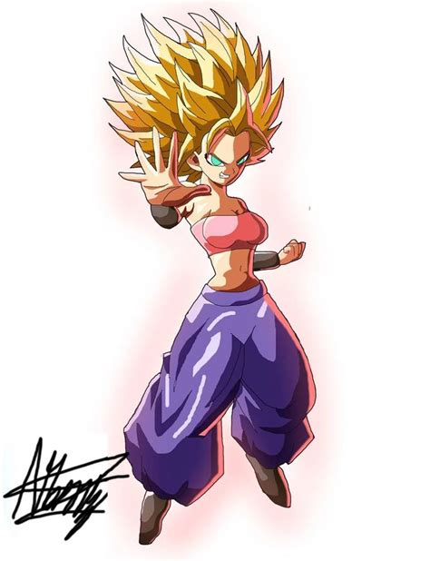 Caulifla Ssj2fighterz Stylefan Made By Black X12 On Deviantart