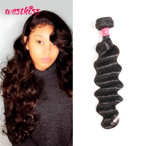 One Bundle Loose Deep Wave Hair West Kiss Hair