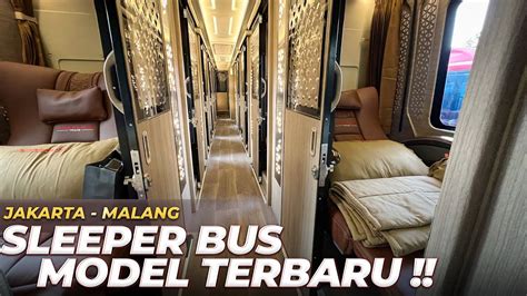 SEMAKIN MEWAH BUS SLEEPER TERBARU JURAGAN99 Trans Rute Jakarta