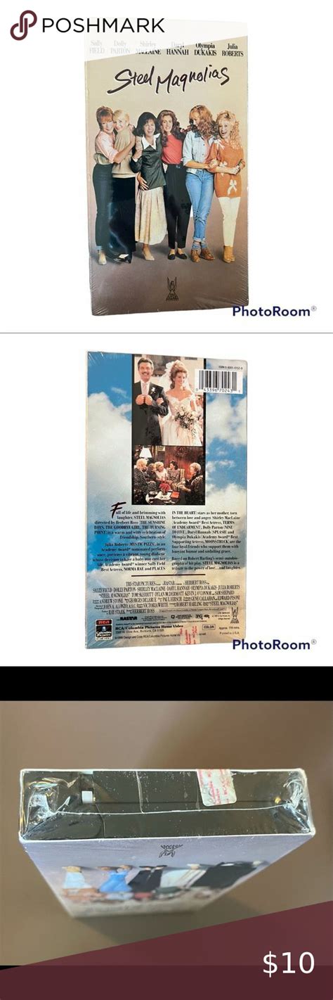 Steel Magnolias VHS 1990 Julia Roberts Sally Field Dolly Parton NEW