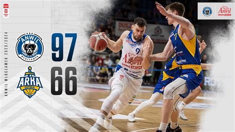 Skrót meczu Anwil Włocławek Krajowa Grupa Spożywcza Arka Gdynia 97