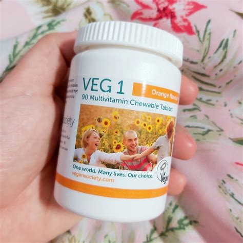 Veg 1 Orange Flavor Chewable Multivitamin Review Abillion