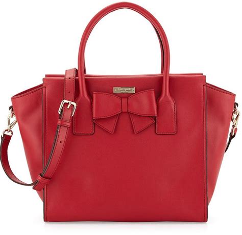 Kate Spade Hanover Street Charee Tote Bag Dynasty Red Bags Leather Satchel Bag Satchel Bags