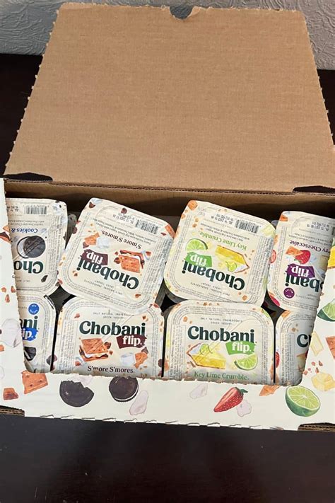 Variety Pack Of Chobani Flip Yogurt At Costco Review