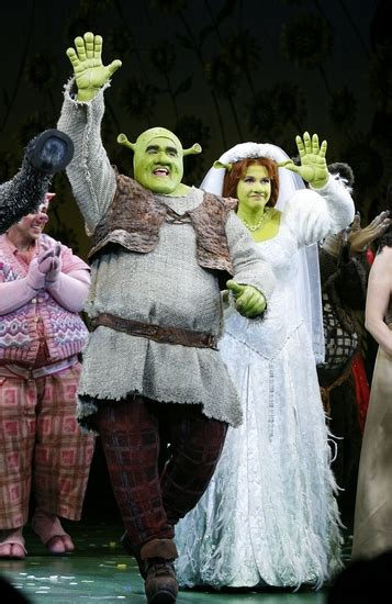 Photos Shrek The Musical Opening Night Curtain Call