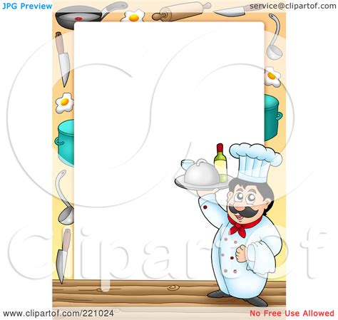 KITCHEN CLIP ART BORDERS - 195px Image #5