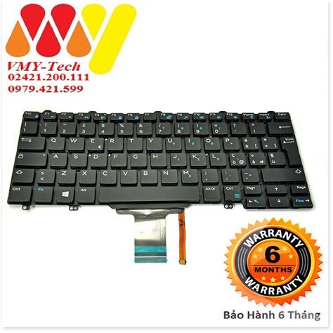 Laptop Components Dell Latitude E7250 E7270 5270 7275 E5250 Xps 9250 Keyboard Zin With Led