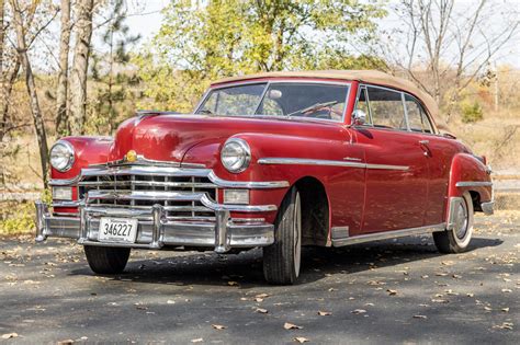 1949 Chrysler Windsor Convertible For Sale On BaT Auctions Closed On