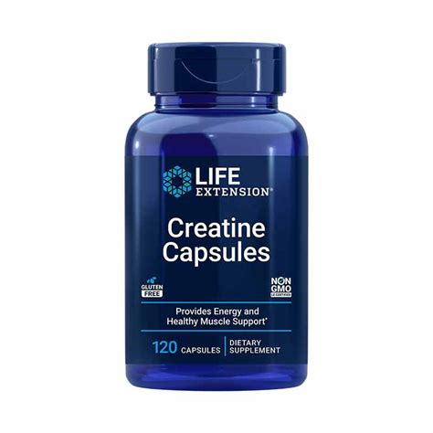 Creatine Capsules, Life Extension