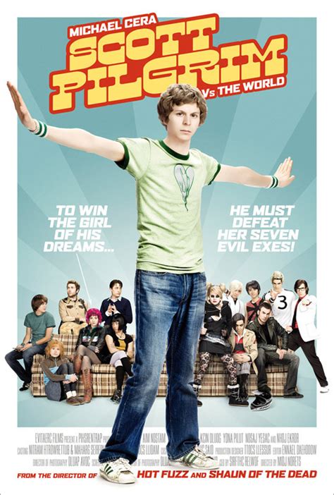 Scott Pilgrim Vs The World Poster Design On Behance