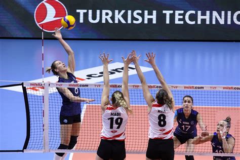 Misli Sultanlar Liginde 1 Devre Sona Erdi Voleybol Plus