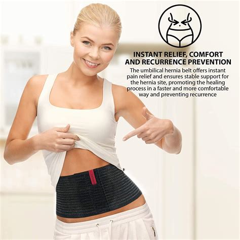 Ortonyx Premium Umbilical Hernia Belt For Men And Women 6 25