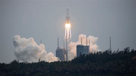 China says most Long March rocket debris burned up during reentry | CTV News