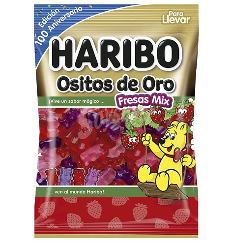 HARIBO Ositos De Oro Gominolas Fresas Mix 100 G