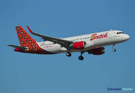 Airbus A320 214SL Batik Air F WWBO PK LAS MSN 6823 AIB