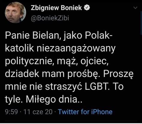 Kampania Przeciw Homofobii On Twitter Zbigniew Boniek Boniekzibi