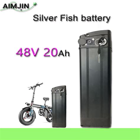 V Ah F R Silber Fisch E Bike W W W V Ah Bms Lithium