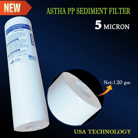 Astha Pure Palypropylene Pp Sediment Filter Safe Life Technology