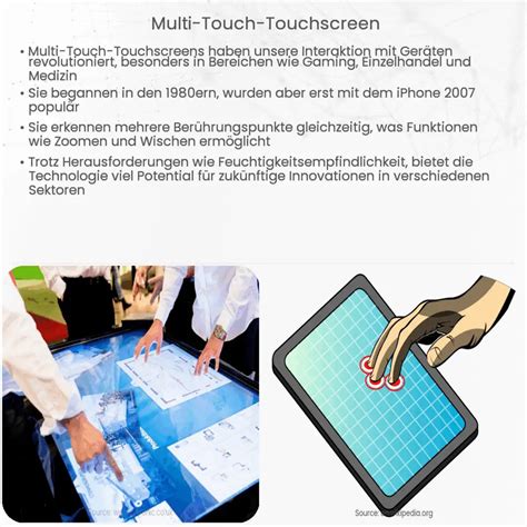 Multi Touch Sensor Wie Es Funktioniert Anwendung Vorteile